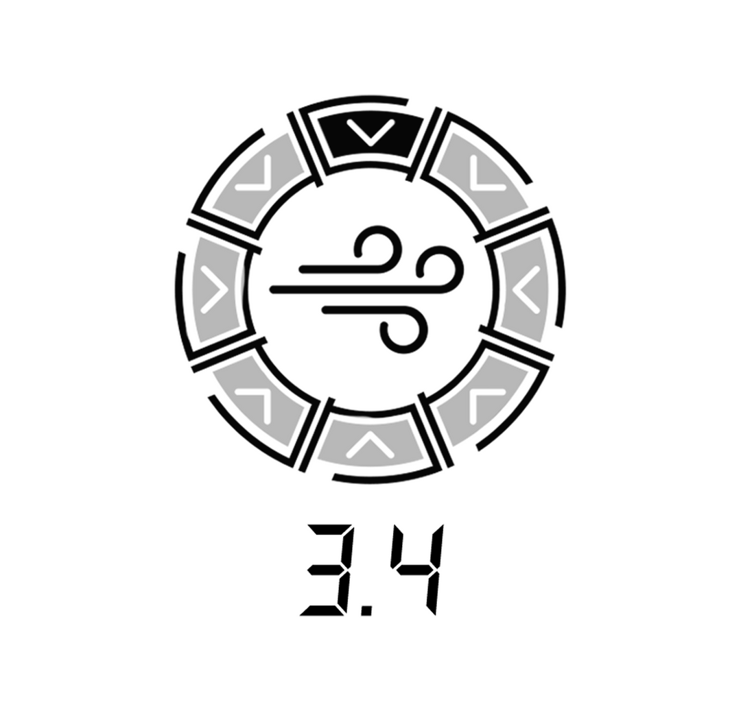 i4 Rangefinder wind direction