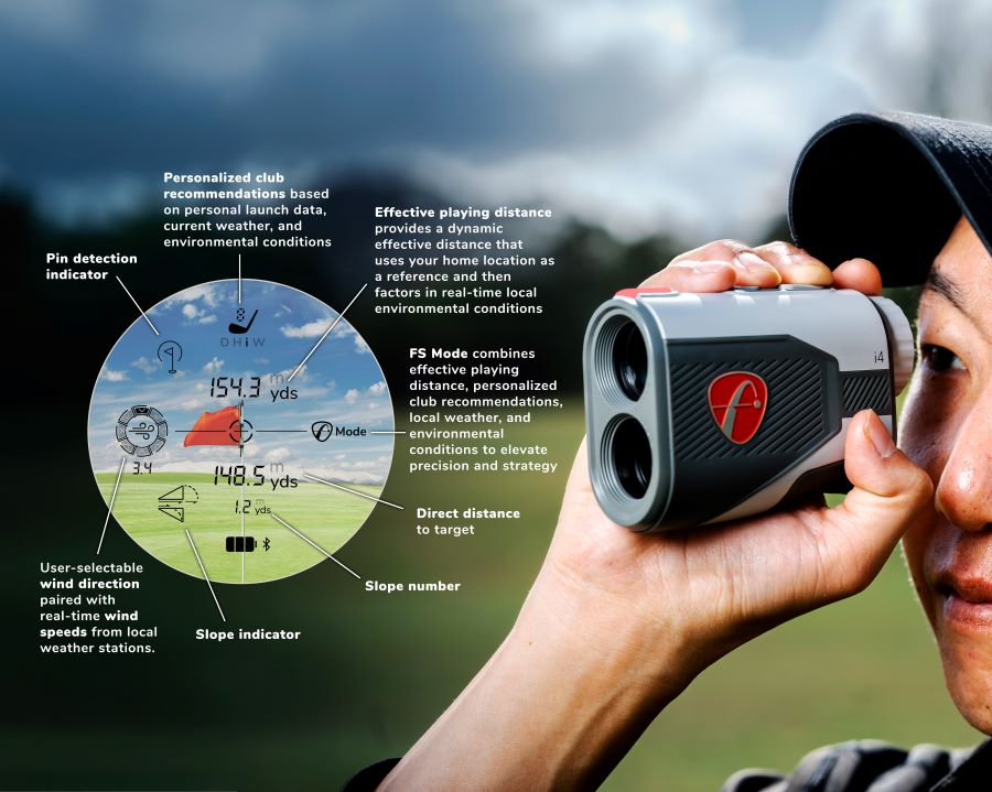 FlightScope i4 Rangefinder: Pick the Right Club Every Time with AI & Smart Gapping