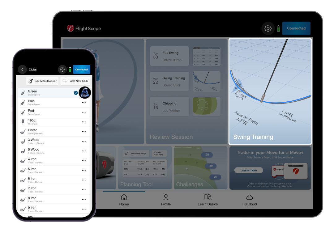 Mevo FS Golf app